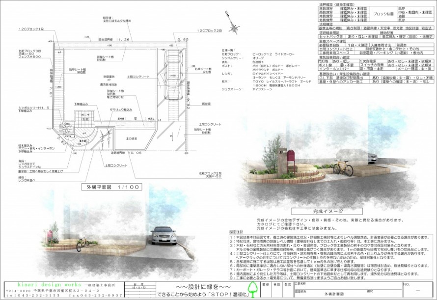 千葉市花見川区。<br>ボビポストのアンティークなエクステリア。2