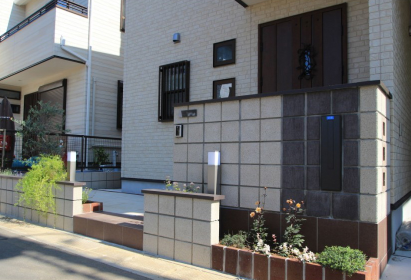 シンプルな外構<br>松戸市8
