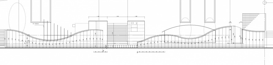 曲線の壁<br>江戸川区Ｋ様邸4