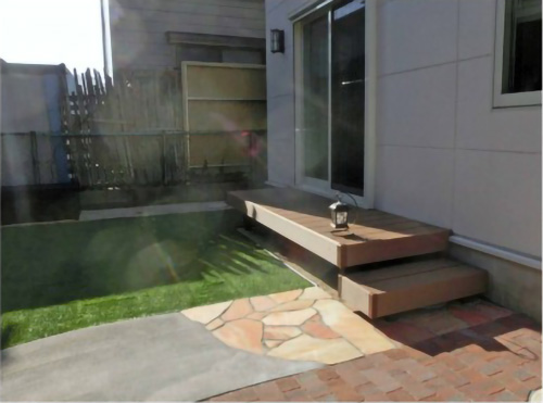 千葉市若葉区にてお洒落でシンプルなお庭が完成しました キナリデザイン