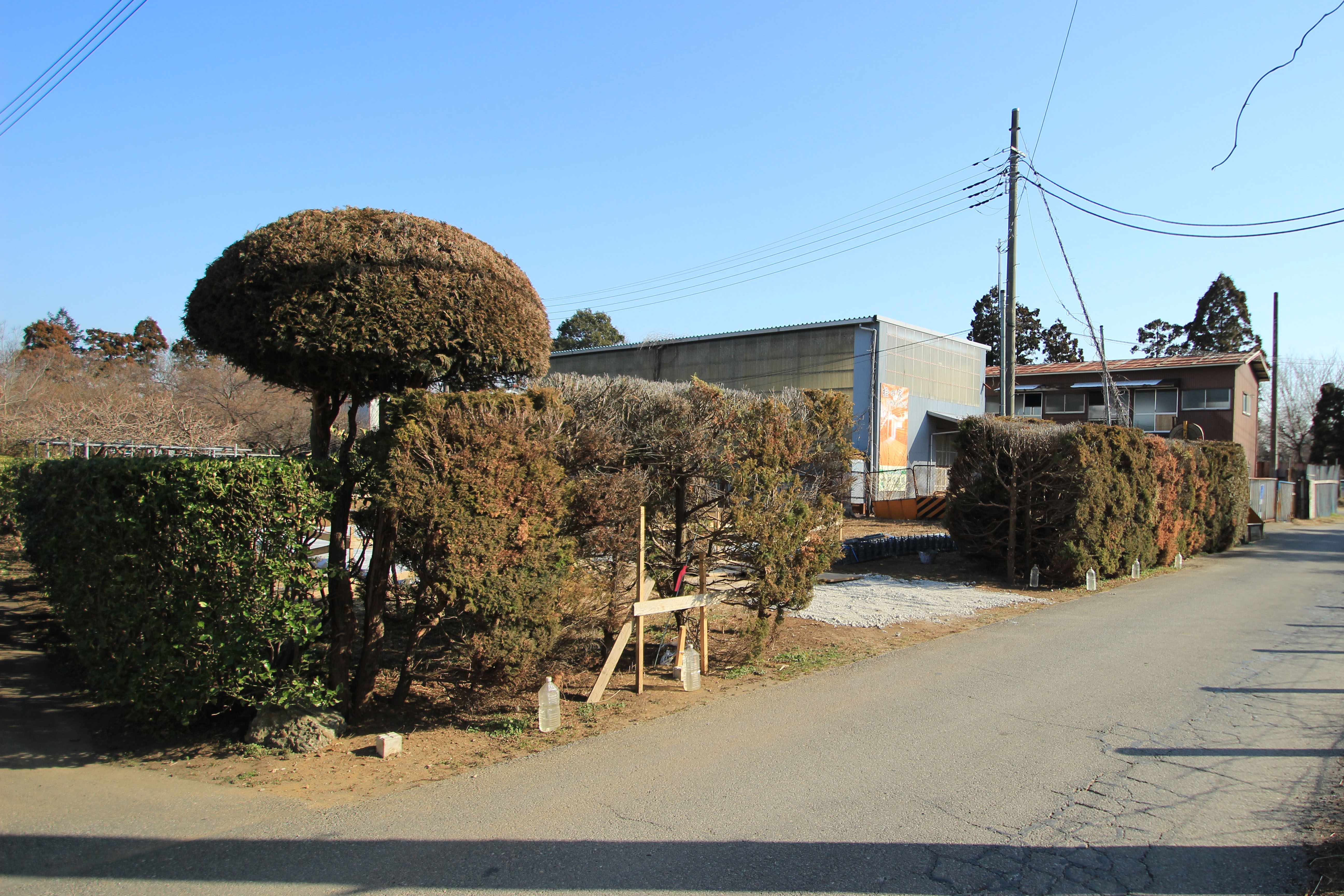 ナチュラルでかわいい門袖<br>流山市W様邸5