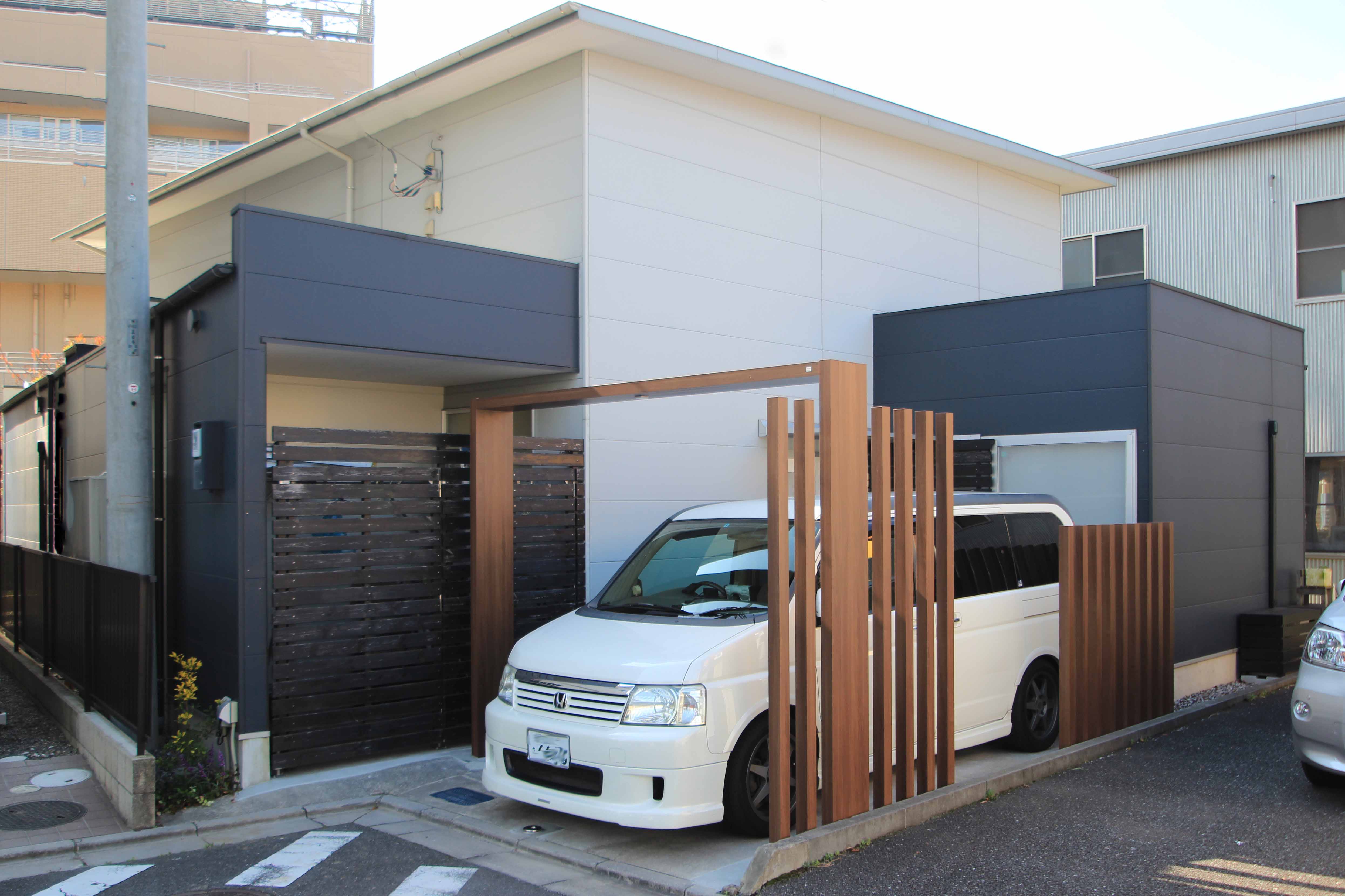 リクシルのフラットアーチでエクステリアリフォームです。千葉市K様邸1