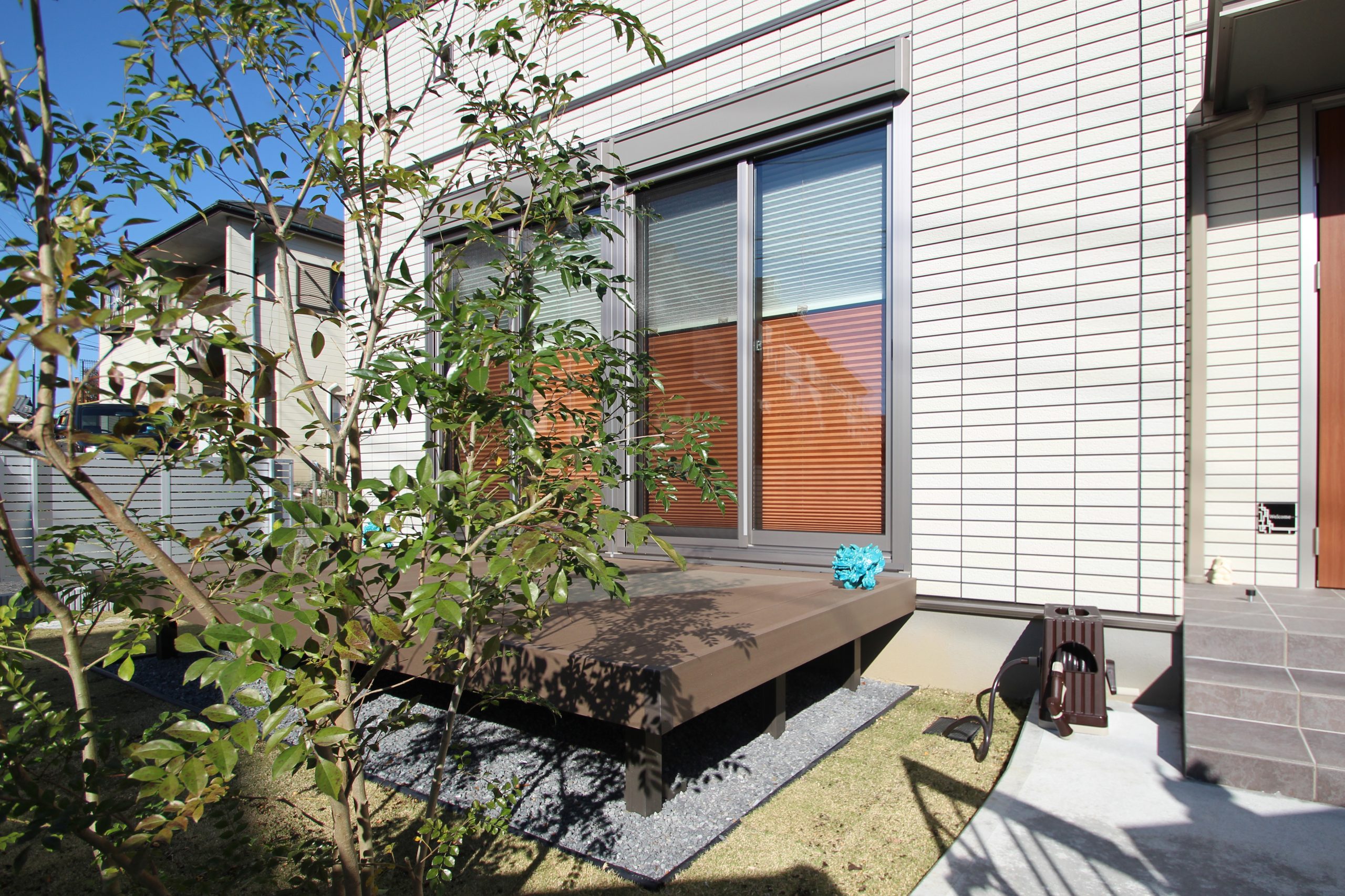 千葉市 オリエンタルなリゾート風エクステリア9 一級建築士と叶える素敵なお庭 千葉市 エクステリア 外構 ガーデン キナリデザイン
