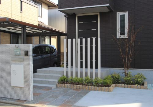 目隠しスクリーン 一級建築士と叶える素敵なお庭 千葉市 エクステリア 外構 ガーデン キナリデザイン 目隠しスクリーン 一級建築士と叶える素敵なお庭 千葉市 エクステリア 外構 ガーデン キナリデザイン