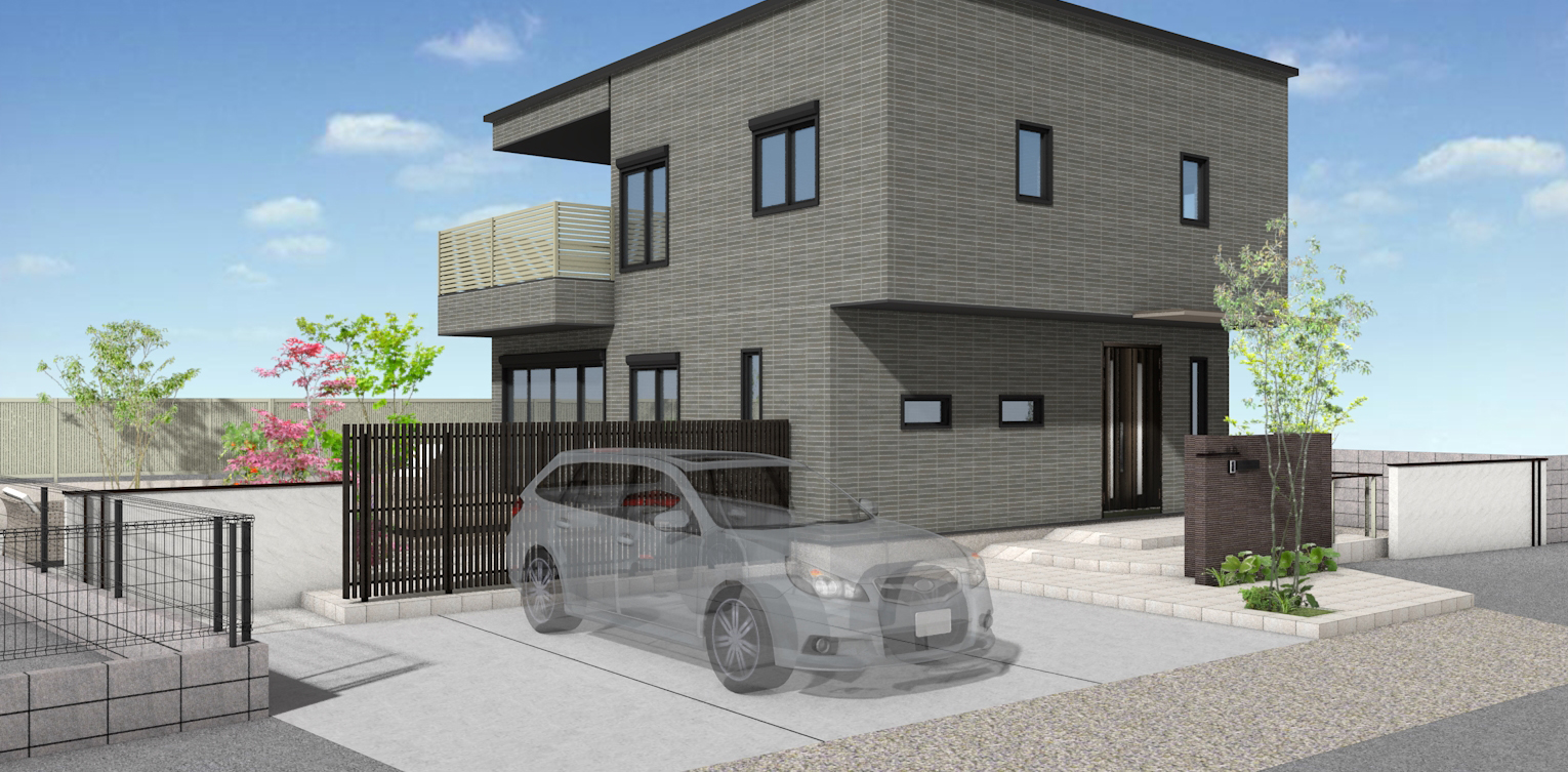 千葉 千葉市おしゃれなエクステリアプラン2 一級建築士と叶える素敵なお庭 千葉市 エクステリア 外構 ガーデン キナリデザイン