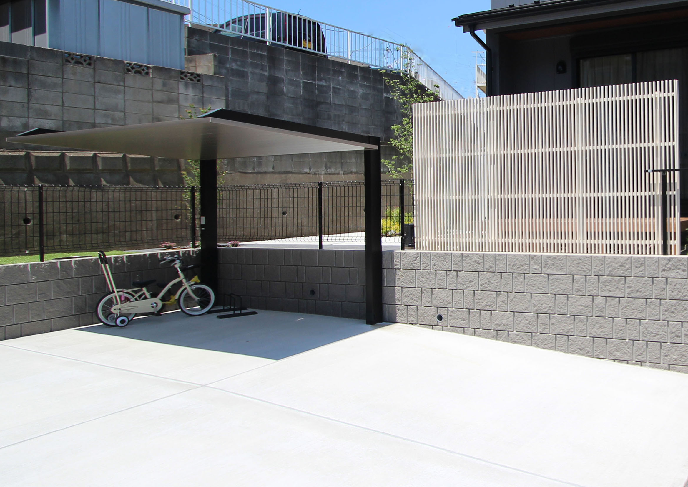 千葉外構おしゃれカーポート 8 一級建築士と叶える素敵なお庭 千葉市 エクステリア 外構 ガーデン キナリデザイン 千葉外構おしゃれカーポート 8 一級建築士と叶える素敵なお庭 千葉市 エクステリア 外構 ガーデン キナリデザイン