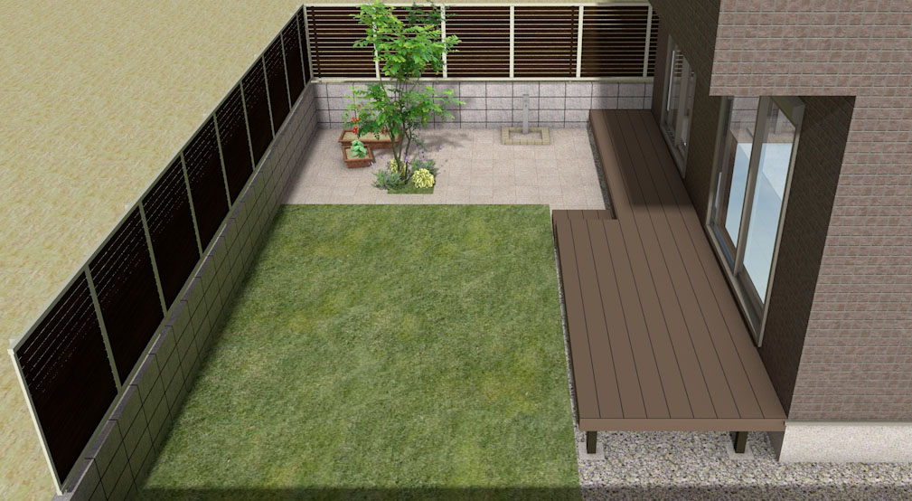 千葉 千葉市にて お洒落なインターロッキングのオープンエクステリア 外構工事レポートです 一級建築士と叶える素敵なお庭 千葉市 エクステリア 外構 ガーデン キナリデザイン