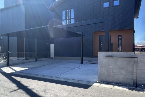 千葉外構スタイリッシュカーポート